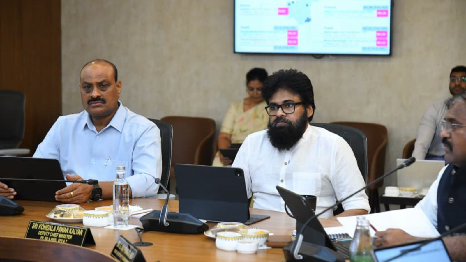 Pawan Kalyan returns to work