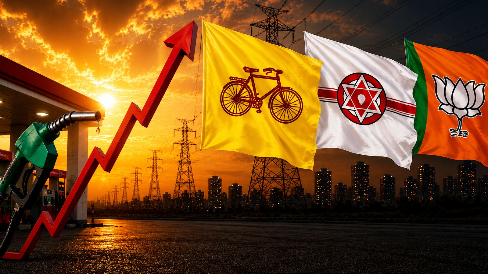 పెట్రోల్ ధరలు 'షాక్' ఇస్తున్నాయి...పవర్ కట్స్ 'మంట' పుట్టిస్తున్నాయి..