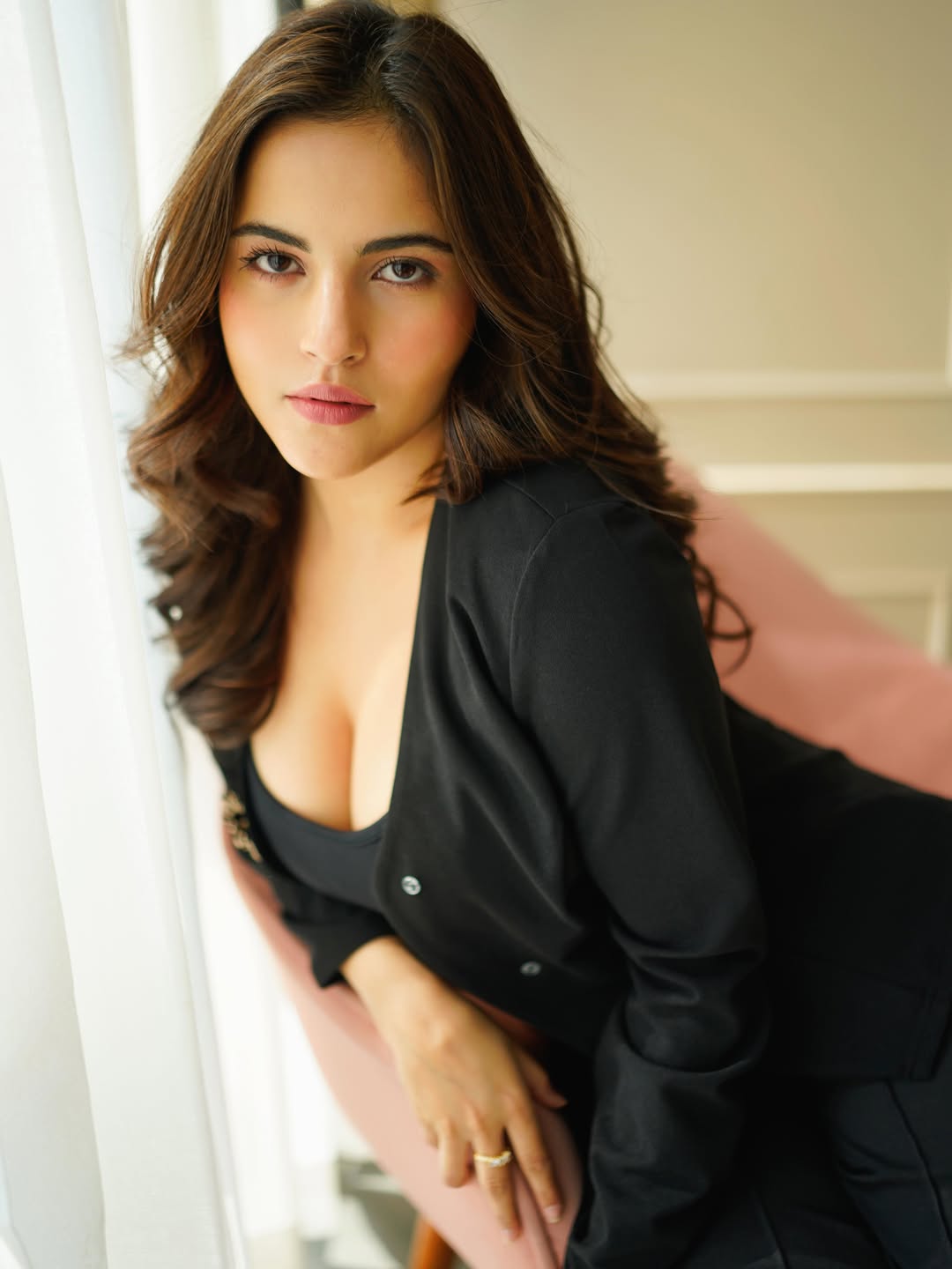 Pratibha Choudharry Deep Dewy Makeup Look Close Up