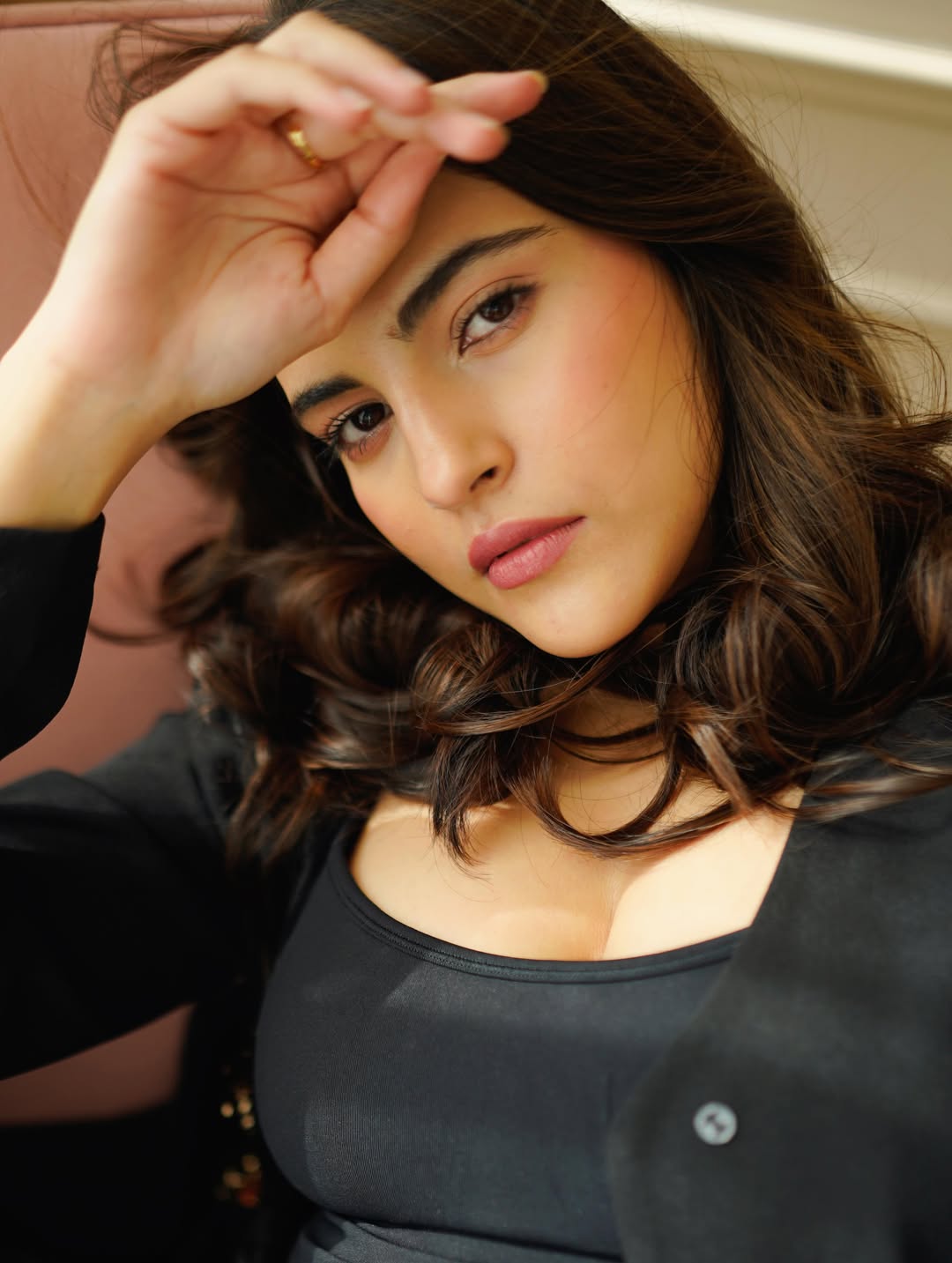 Pratibha Choudharry Intense Close Up Face Portrait