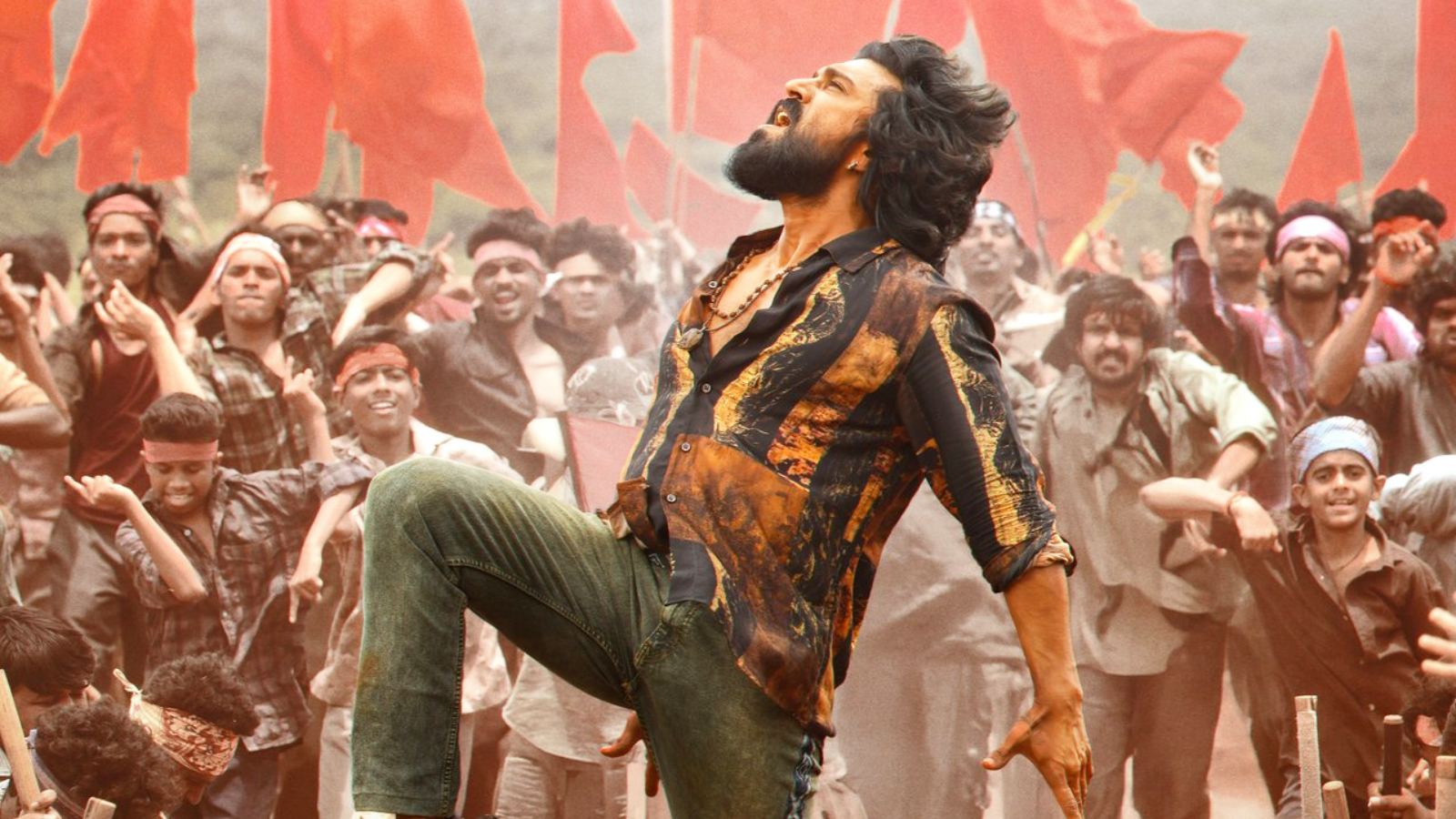 Ram Charan in Peddi trailer