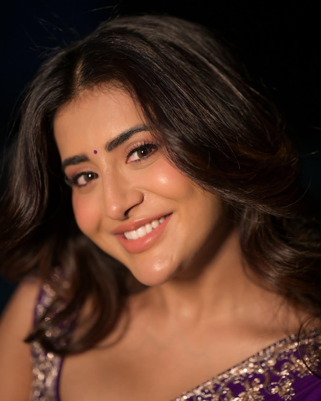 Rashi Singh Flashing Sweet Smile Close Up Portrait