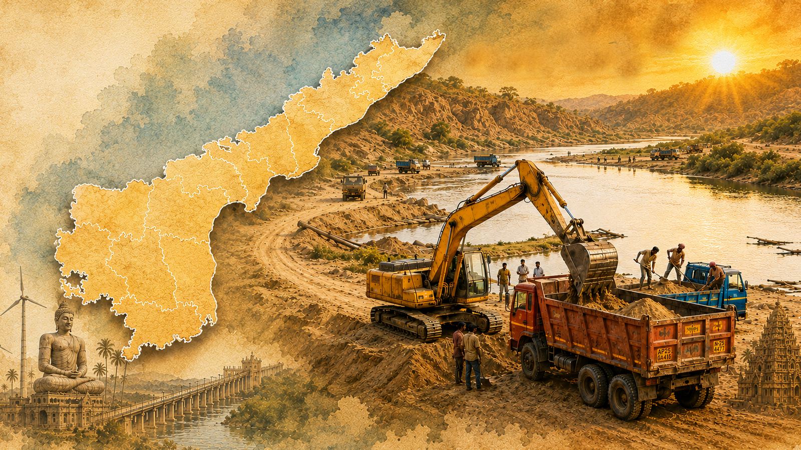 Shocking Extra Fees Being Charged for Andhra’s 'Free' Sand!