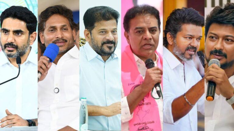 South India Politics: Lokesh, KTR, Vijay vs Udhayanidhi