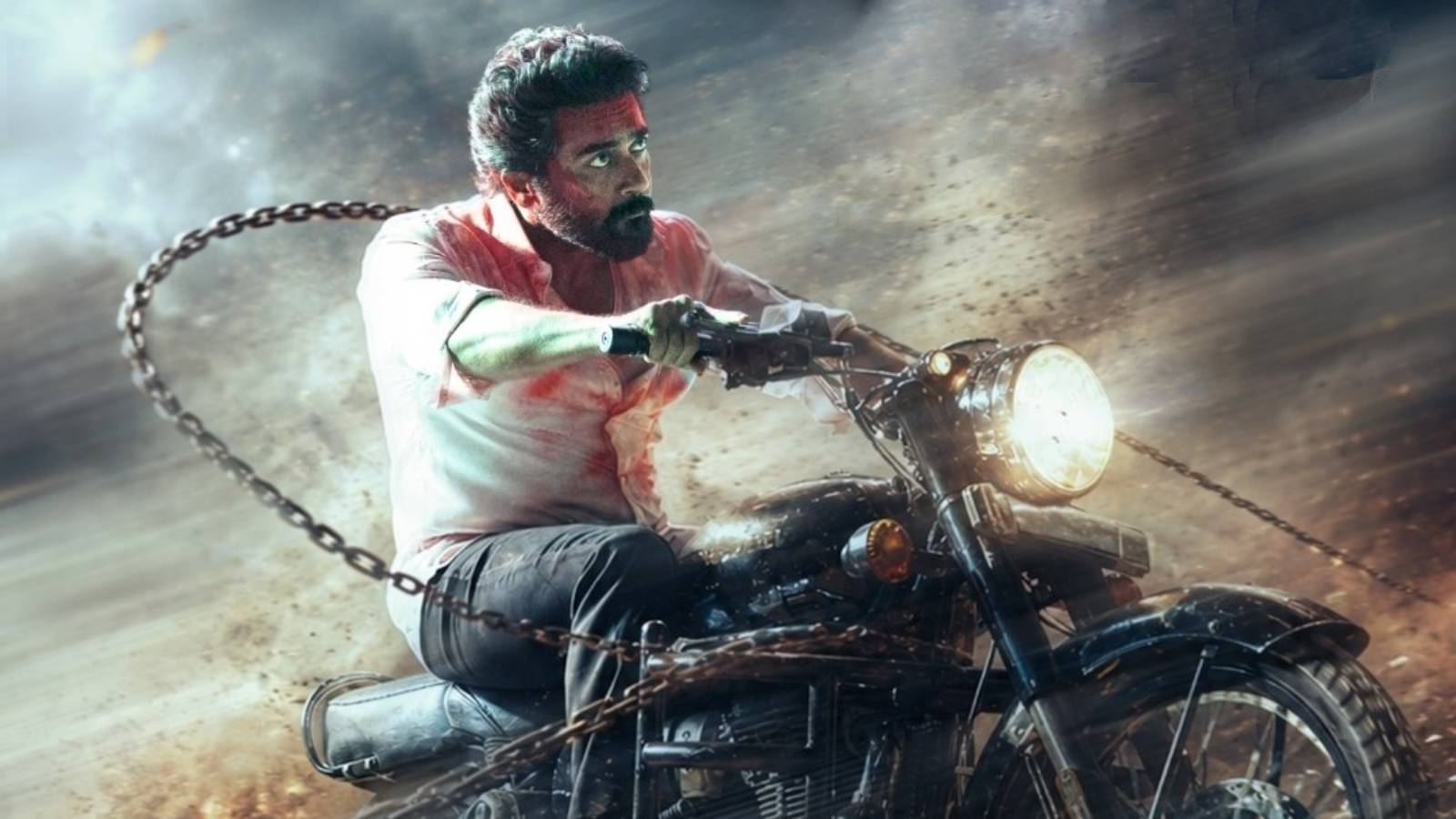 Suriya in Karuppu movie poster
