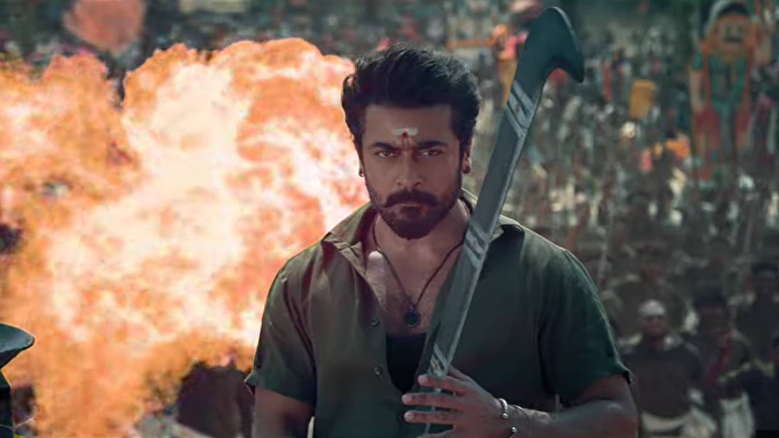 Suriya in Karuppu trailer
