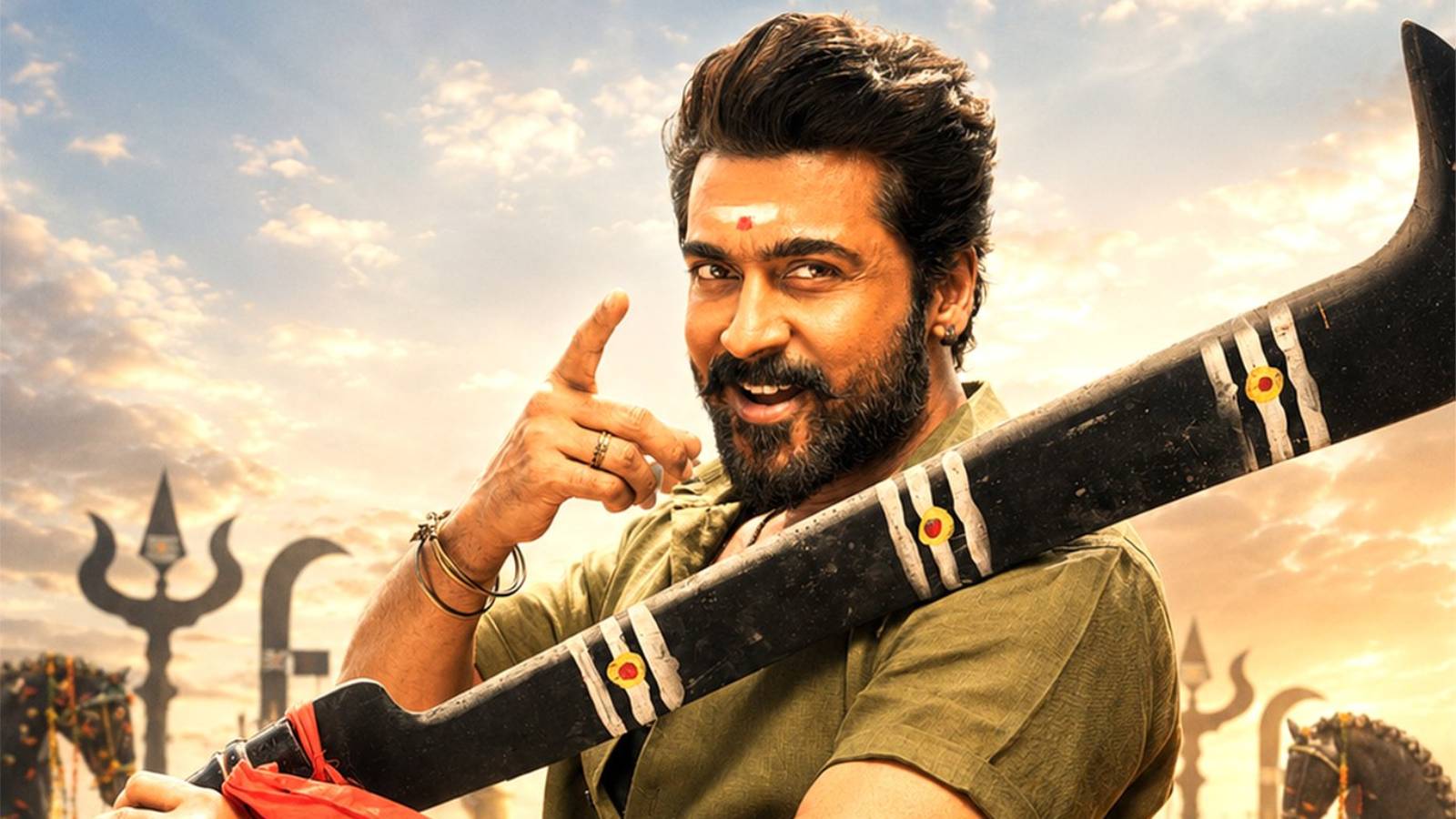 Suriya in Veerabhadrudu movie poster