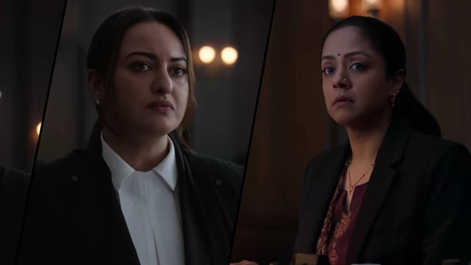 Sonakshi and Jyotika in System trailer