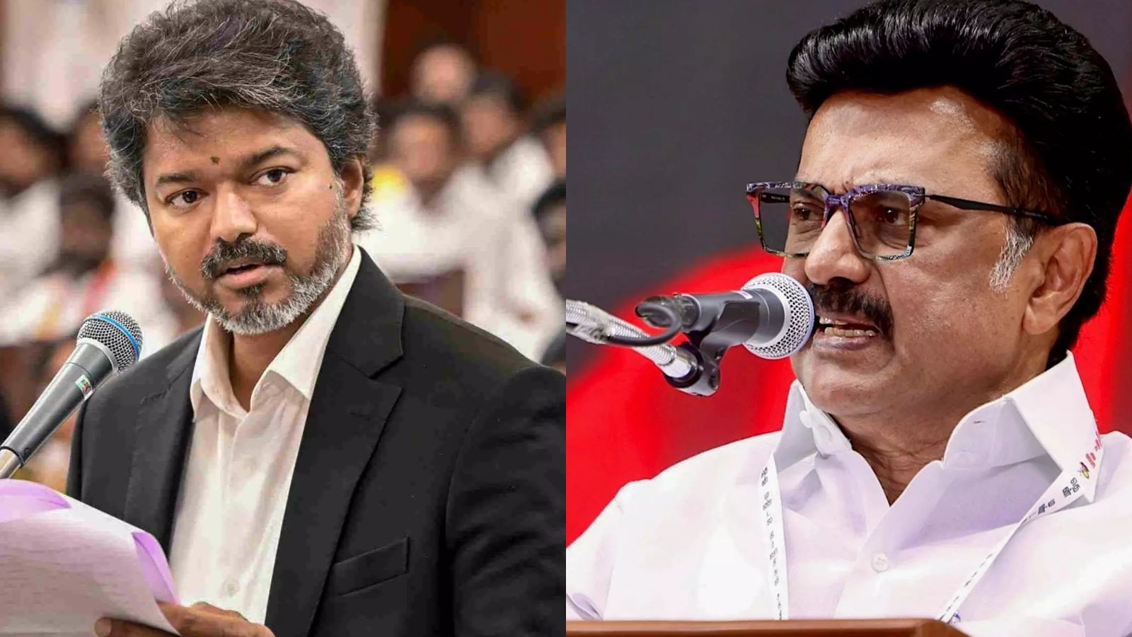 Tamil Nadu political tension between Vijay Dalapathy and MK Stalin over government stability