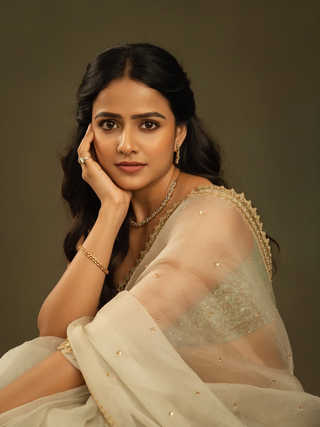 Vaishnavi Chaitanya Intense Close Up Face Portrait