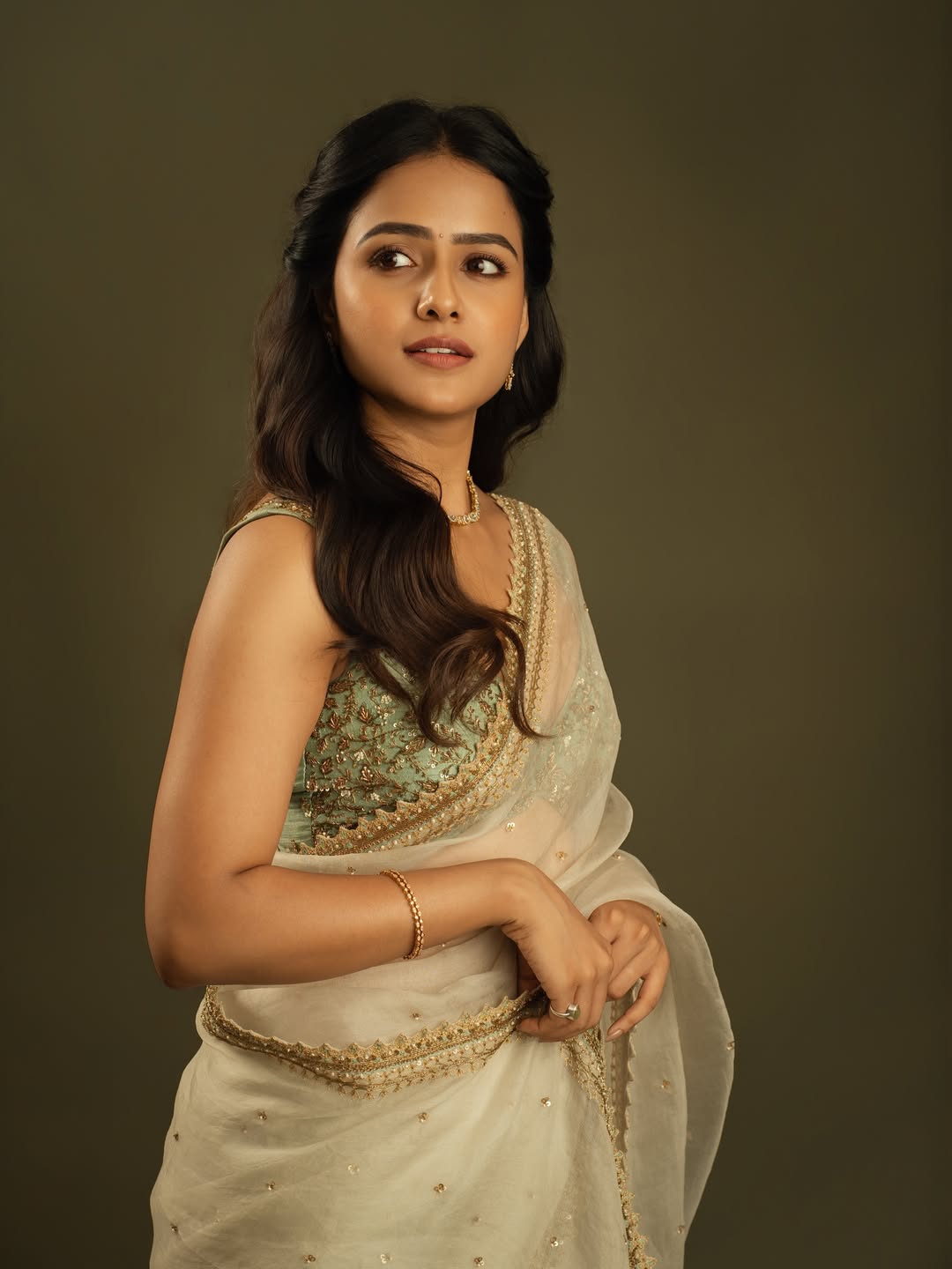 Vaishnavi Chaitanya Striking Elegant Side Profile