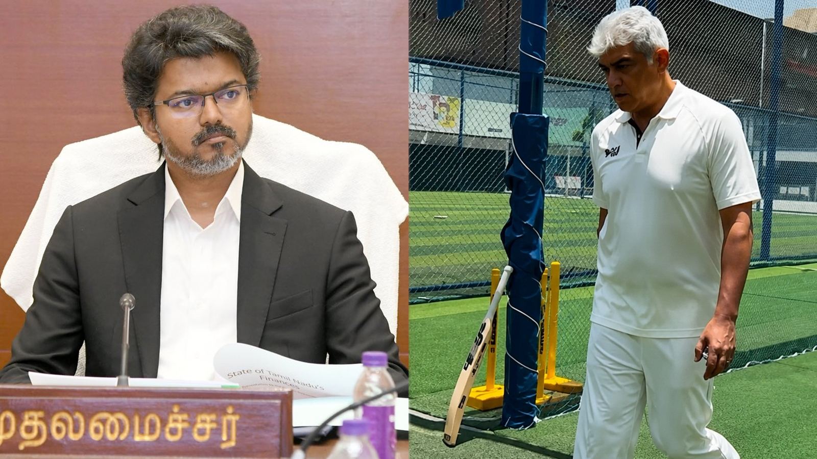Vijay and Ajith Kumar follow different paths