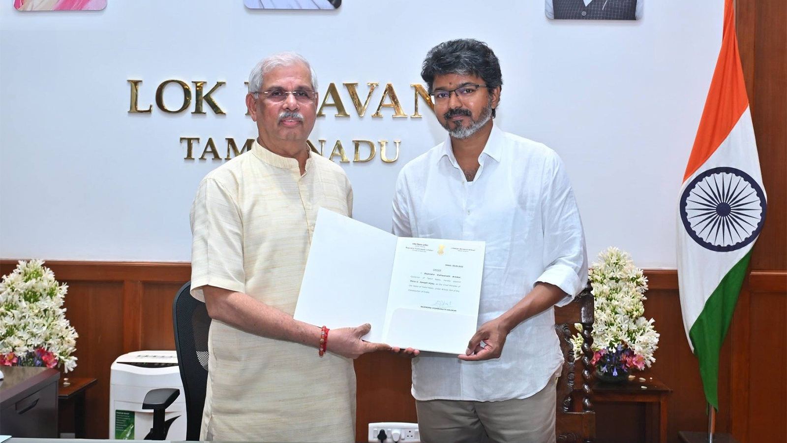 Vijay set for Tamil Nadu CM oath ceremony