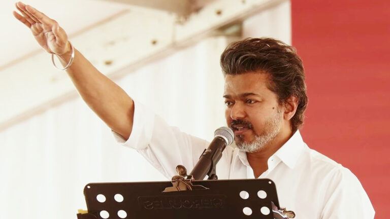 Vijay political meeting