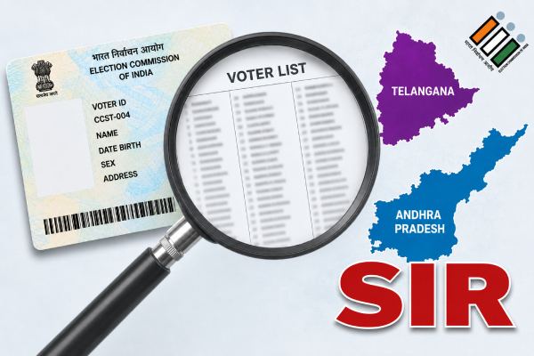 Voter verification in AP Telangana