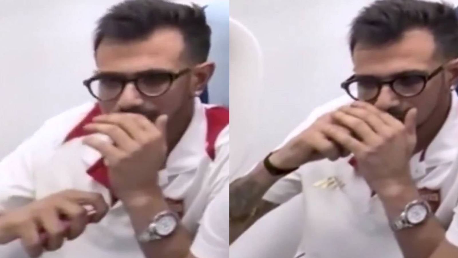 Yuzvendra Chahal viral vaping clip