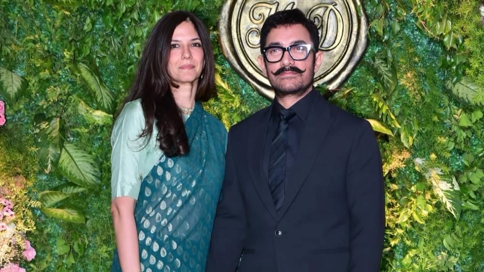 Aamir Khan and Gauri Spratt together