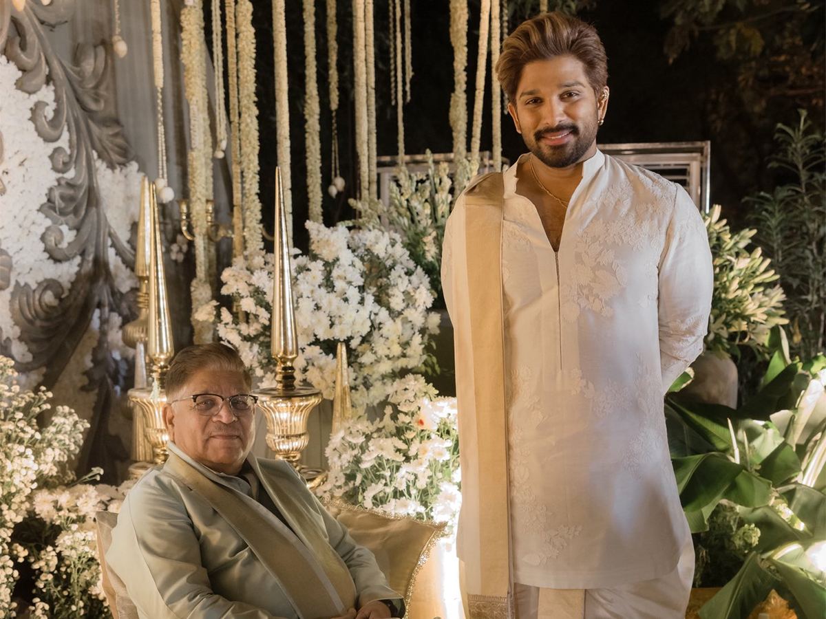 Allu Arjun with father Allu Aravind Father’s Day post