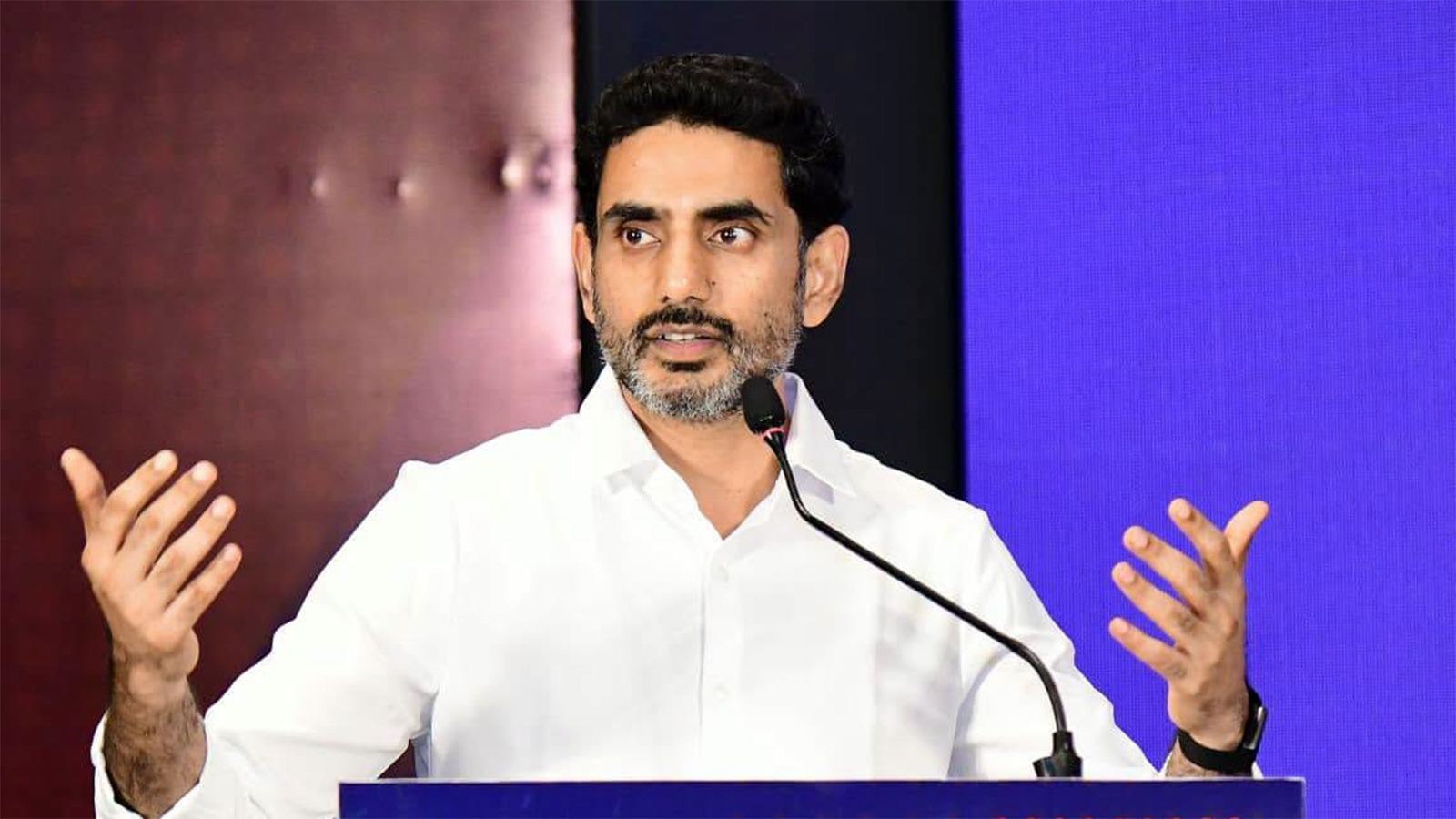 Lokesh speaks on Andhra Pradesh development
