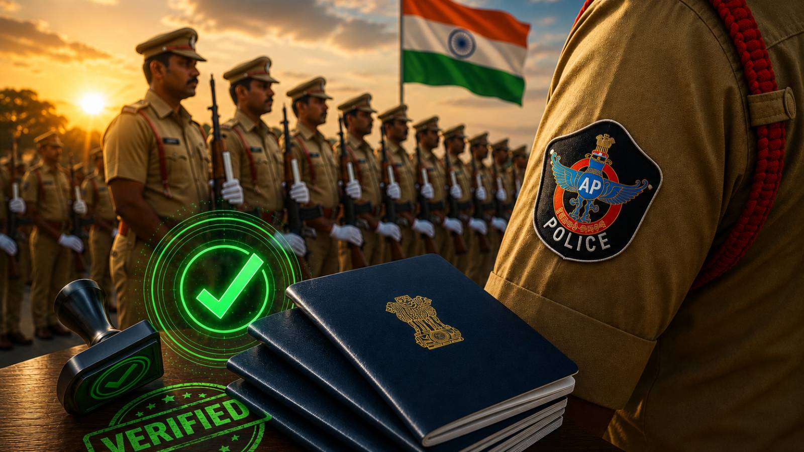AP Police wins passport verification award