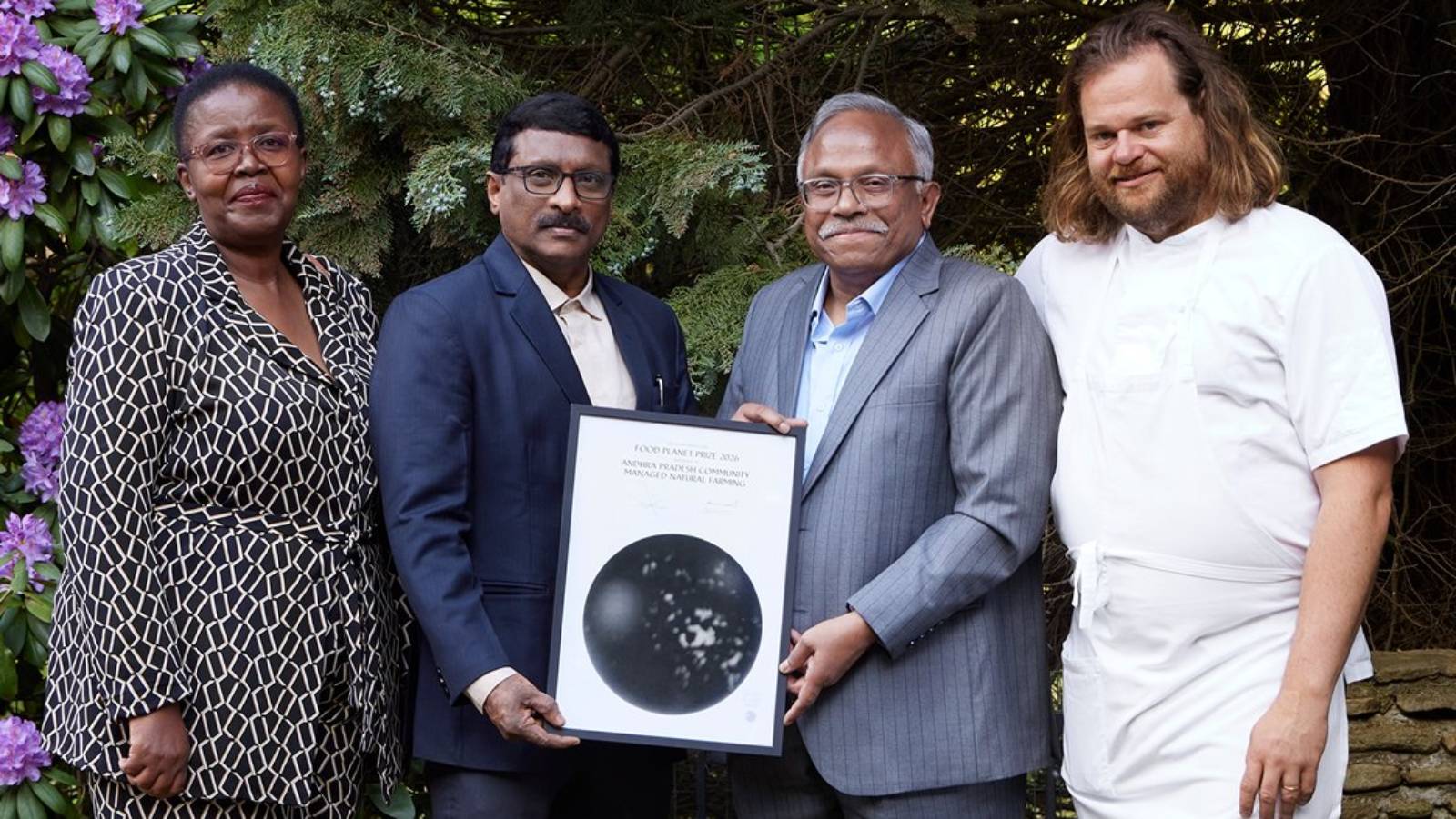 APCNF team receives Food Planet Prize
