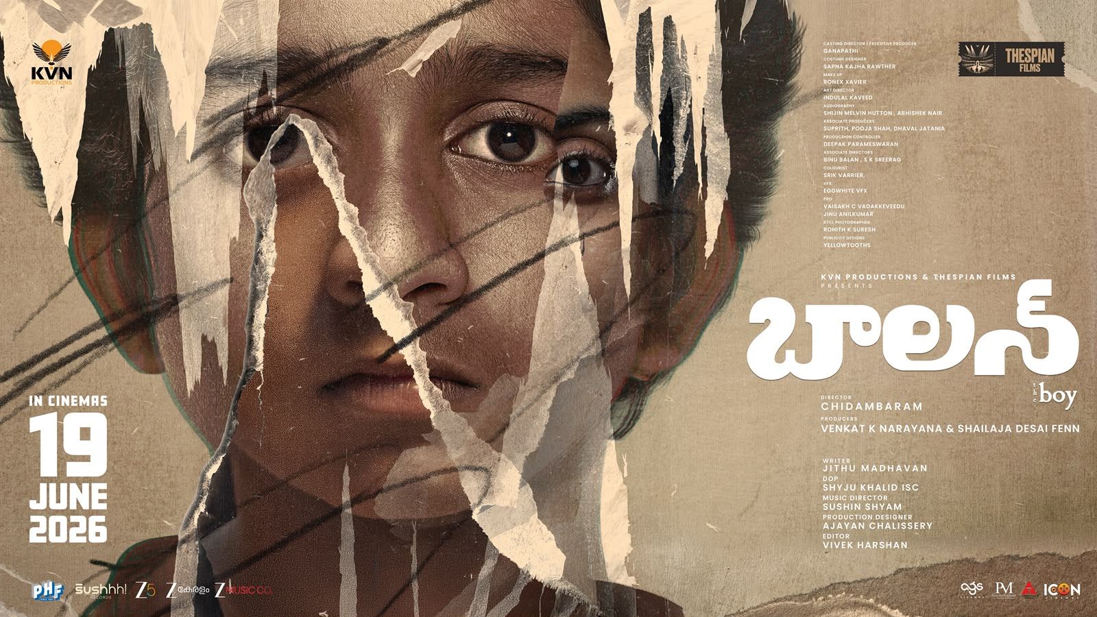 Chidambaram's Balan The Boy poster