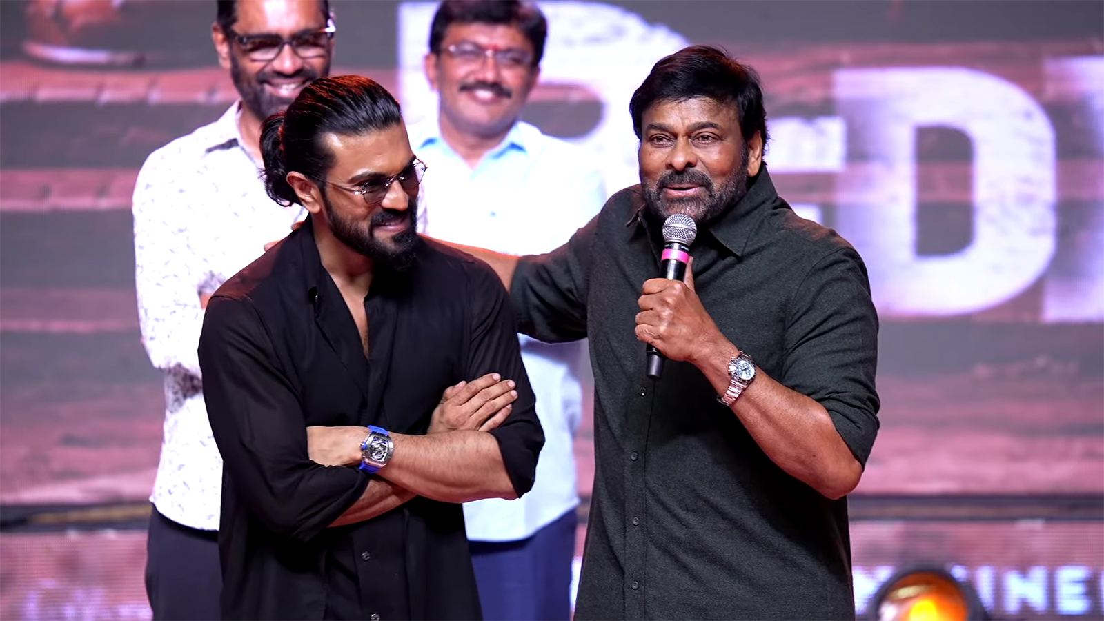 Chiranjeevi Praises Ram Charan