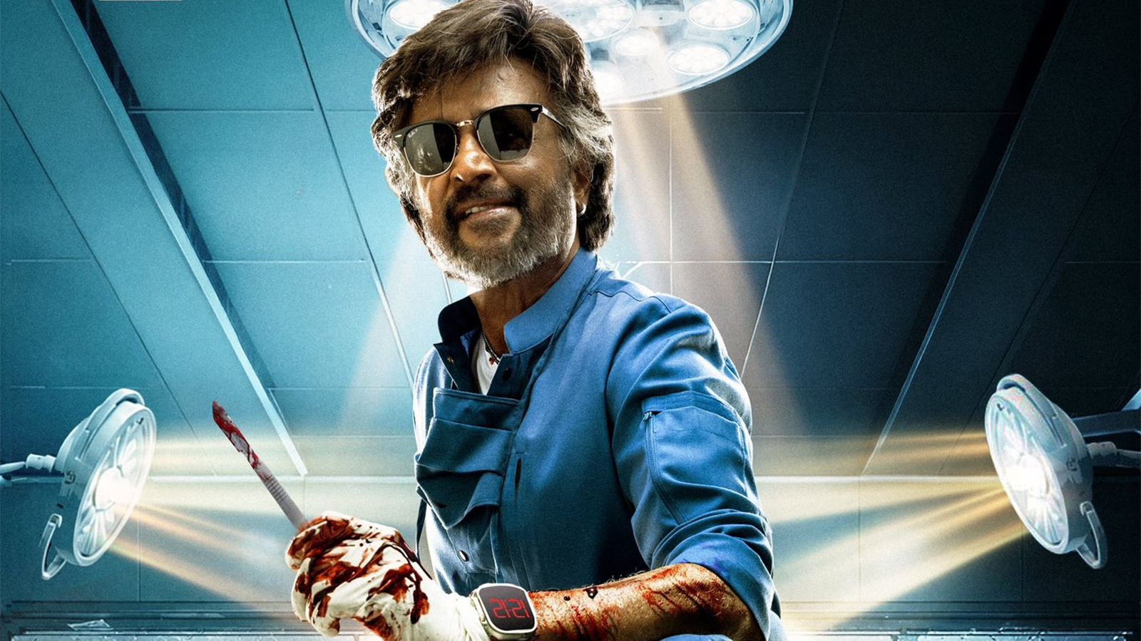 Rajinikanth in Dharman first-look poster