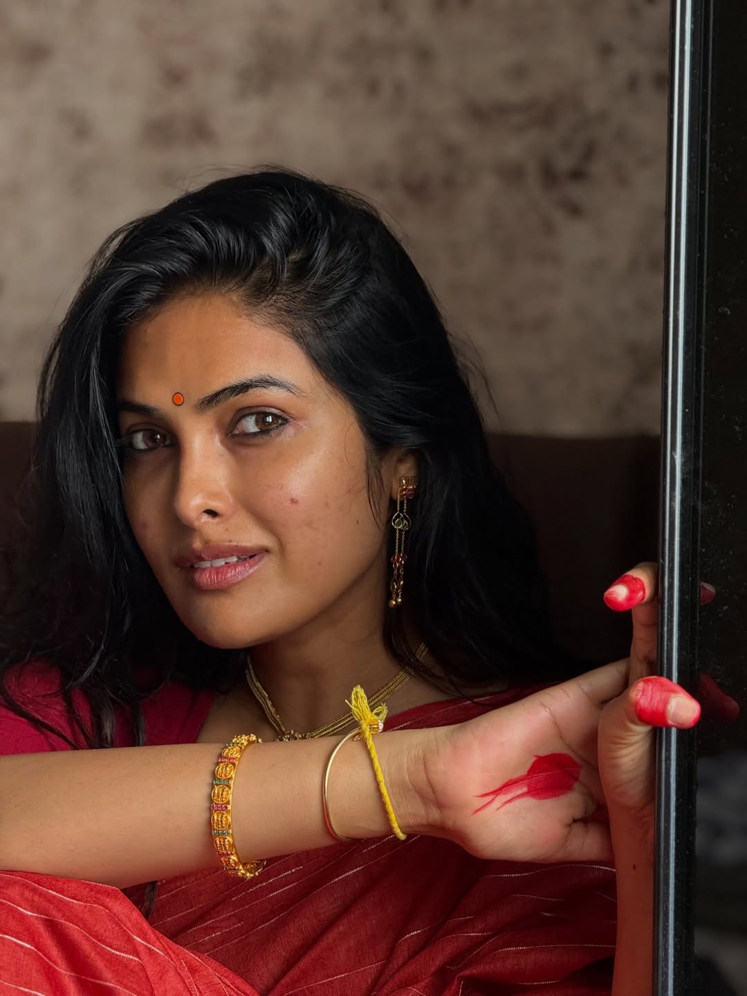 Divi Vadthya Intense Intimate Gaze Look