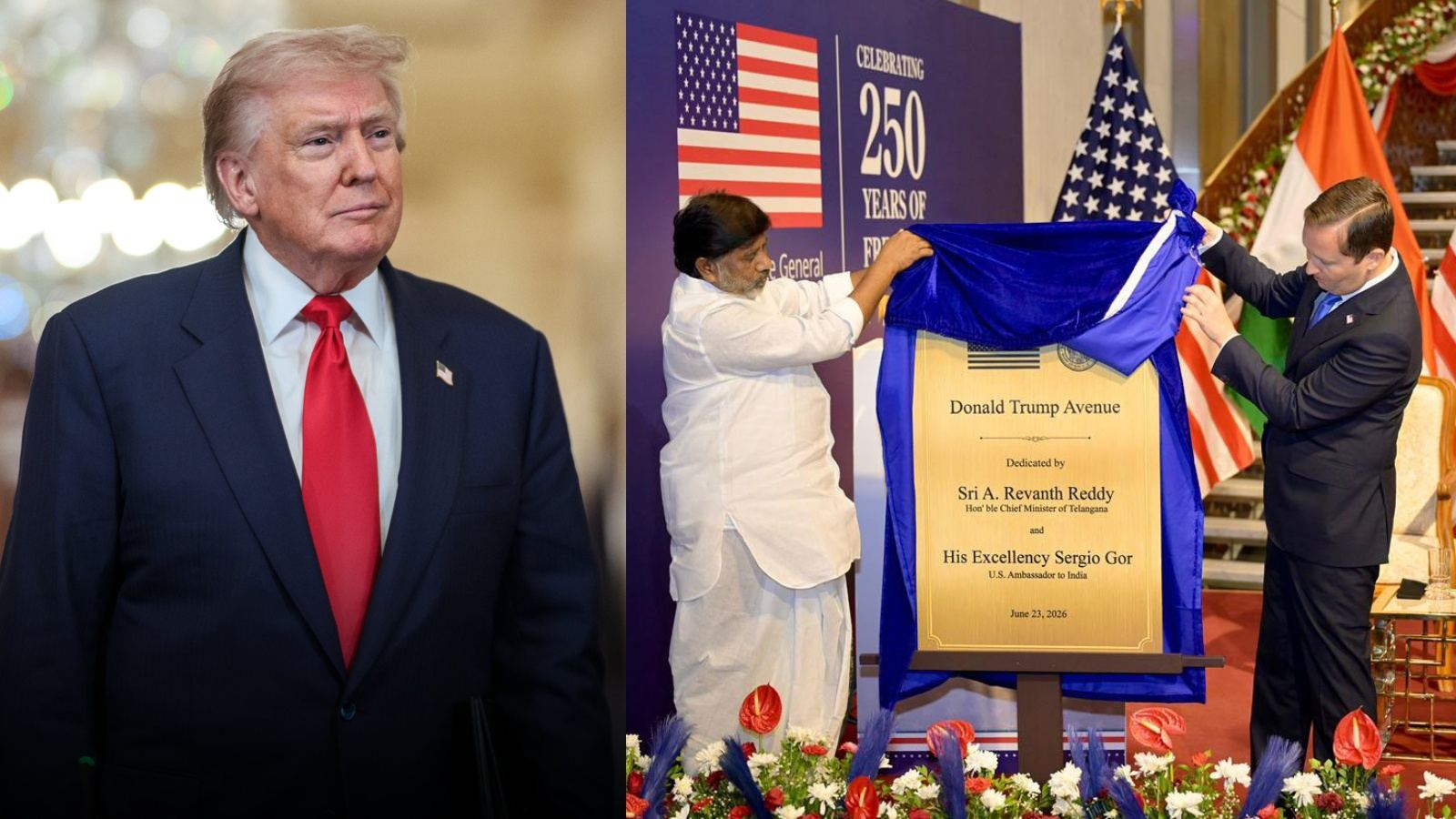 Donald Trump Avenue in Hyderabad