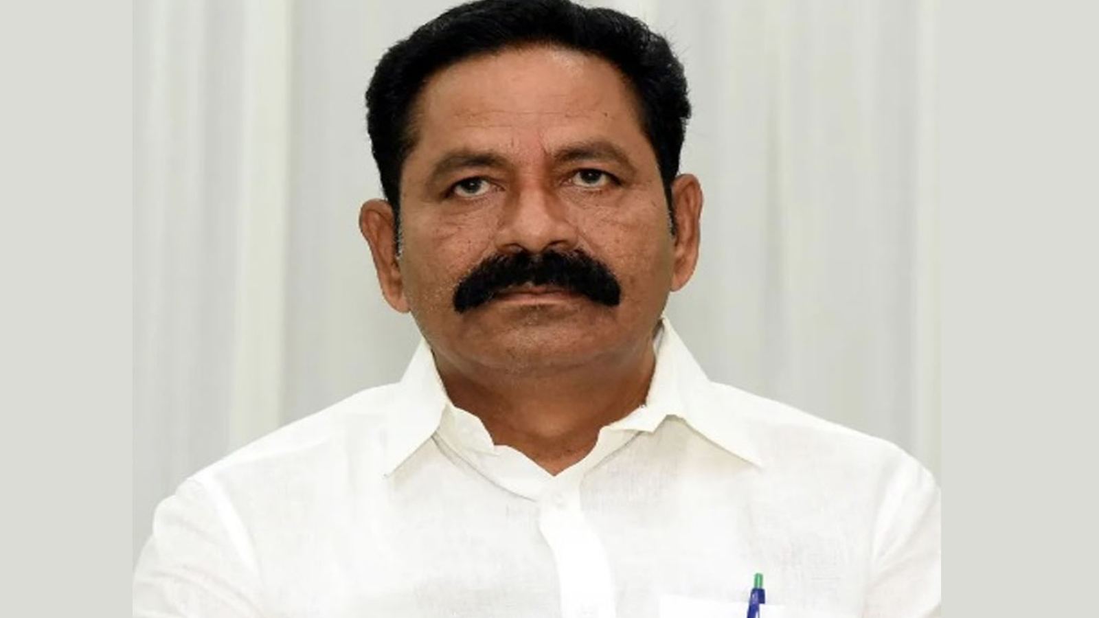 Former Vinukonda MLA Bolla Brahmanaidu during a political event amid reports of his arrest in an alleged Telangana land fraud case.