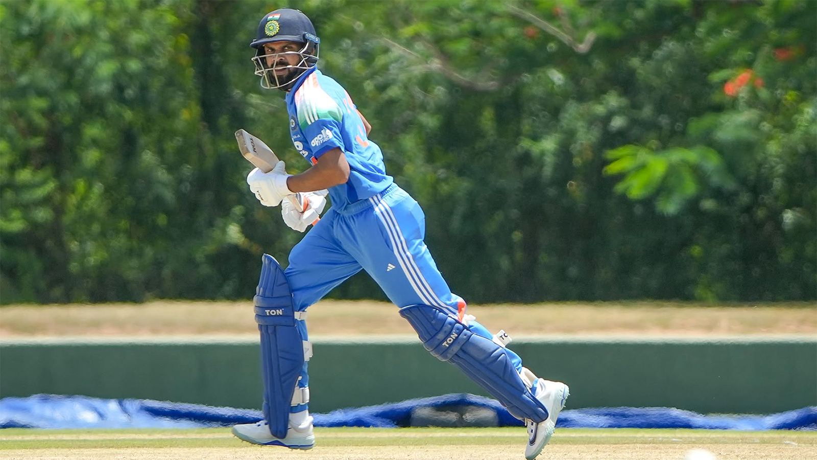 Ruturaj Gaikwad celebrates century for India A