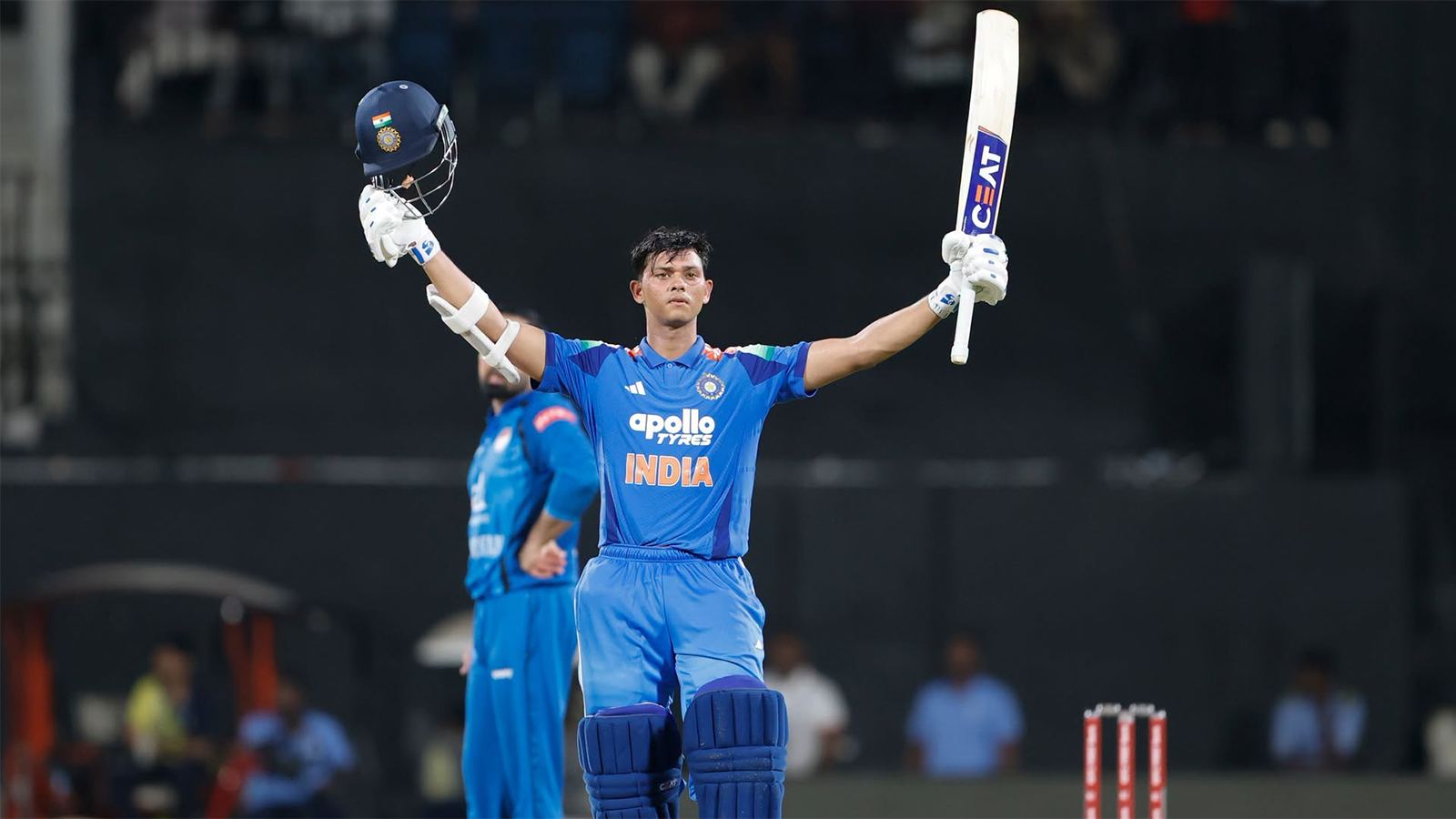 India vs Afghanistan ODI match celebration