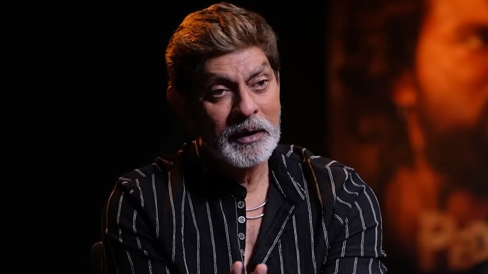 Jagapathi Babu discussing Peddi