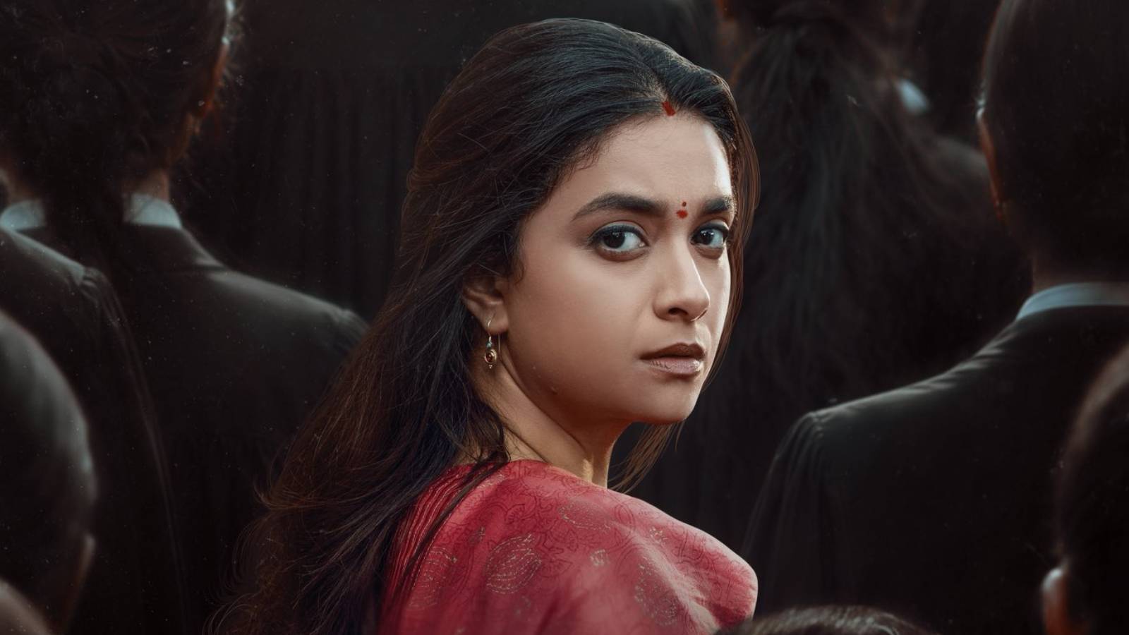 Keerthy Suresh in Sathyavan Savithiri poster