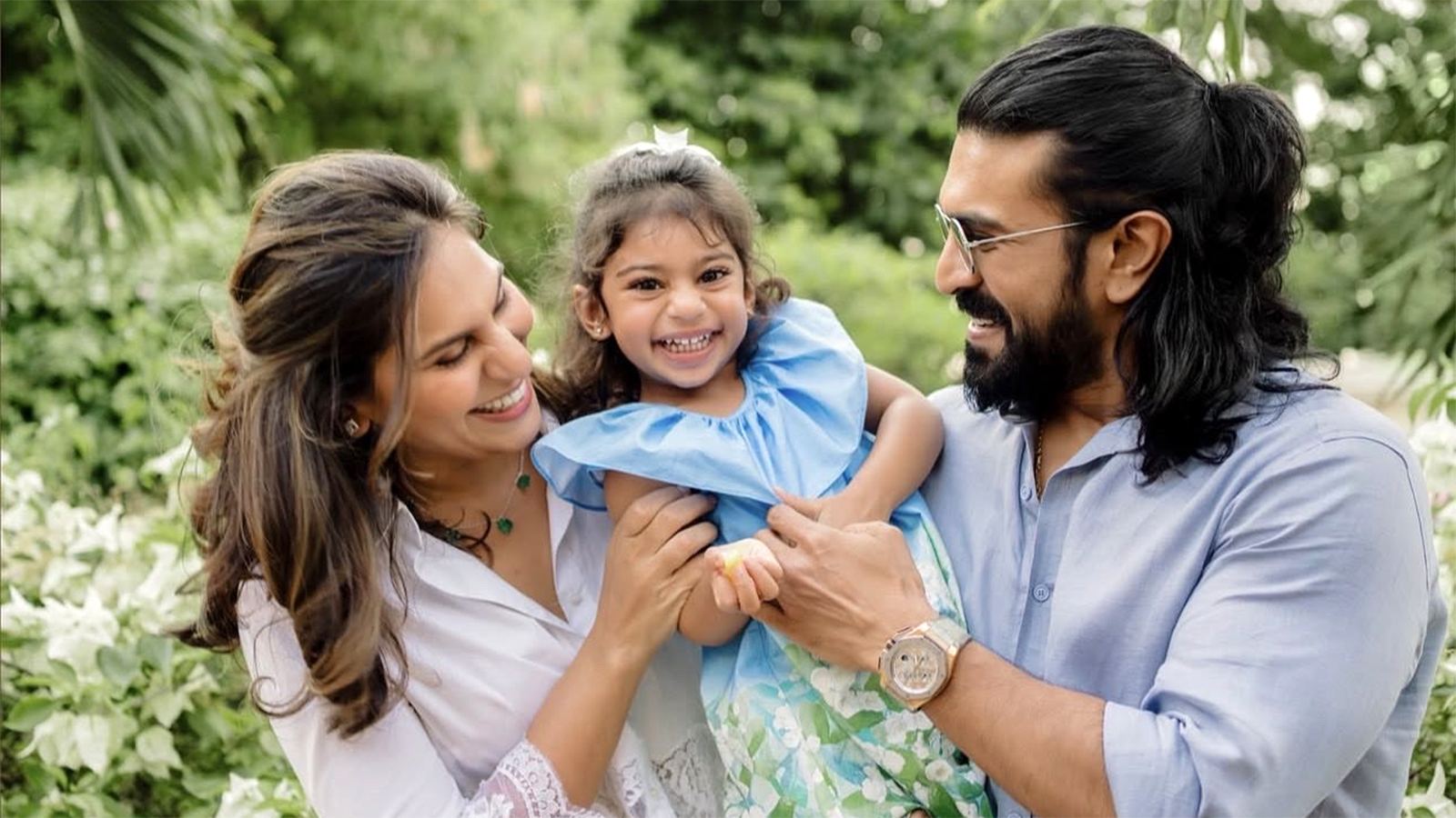 Ram Charan family with Klin Kaara