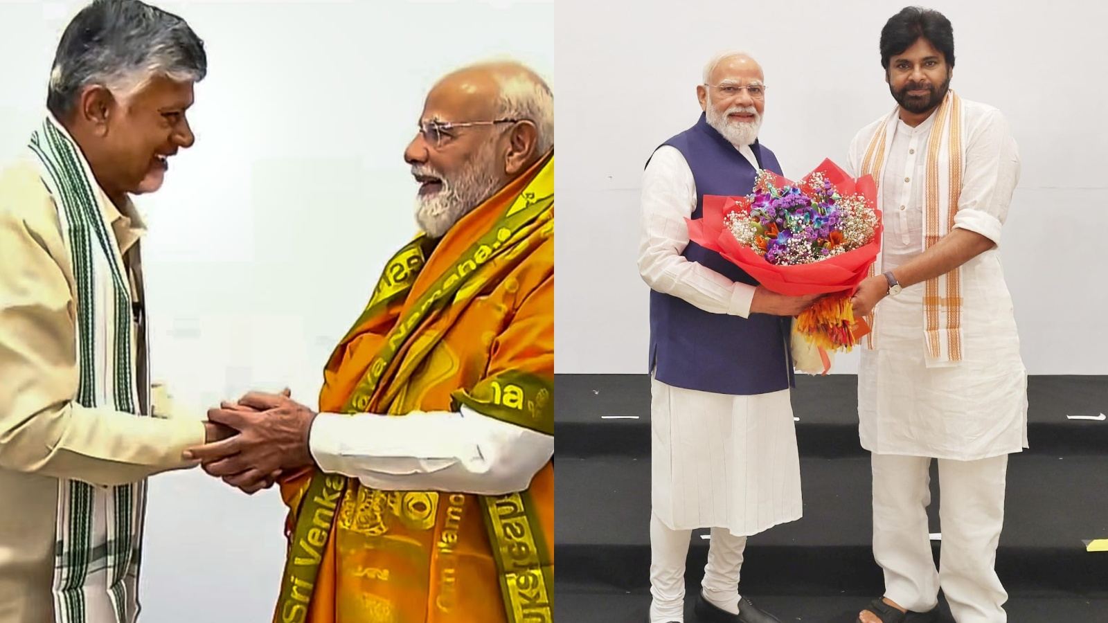 Modi and Chandrababu in Delhi