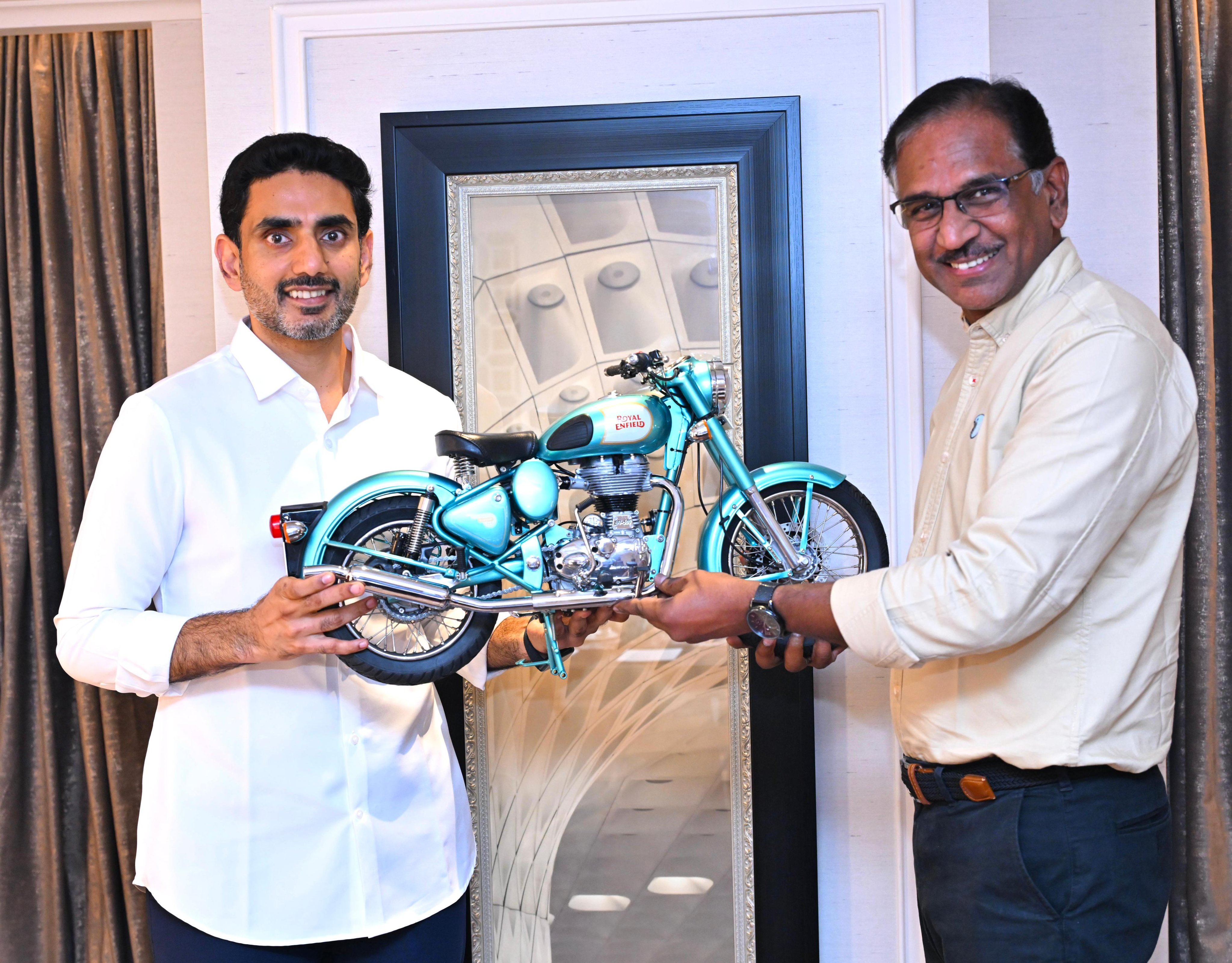 Photos: Nara Lokesh’s ‘Bullet’ & Other Delhi Meet Pics