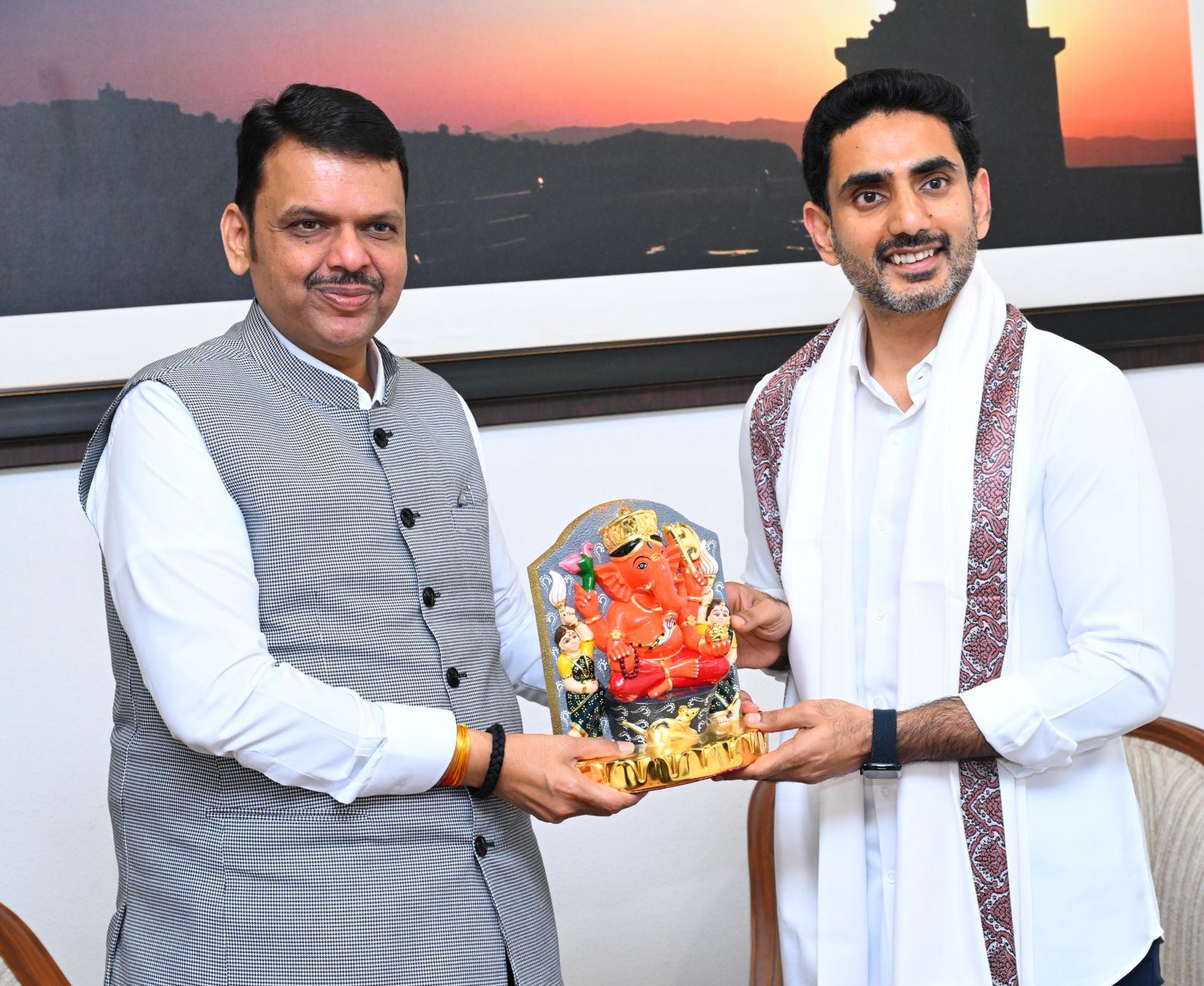 Photos: Nara Lokesh’s ‘Bullet’ & Other Delhi Meet Pics