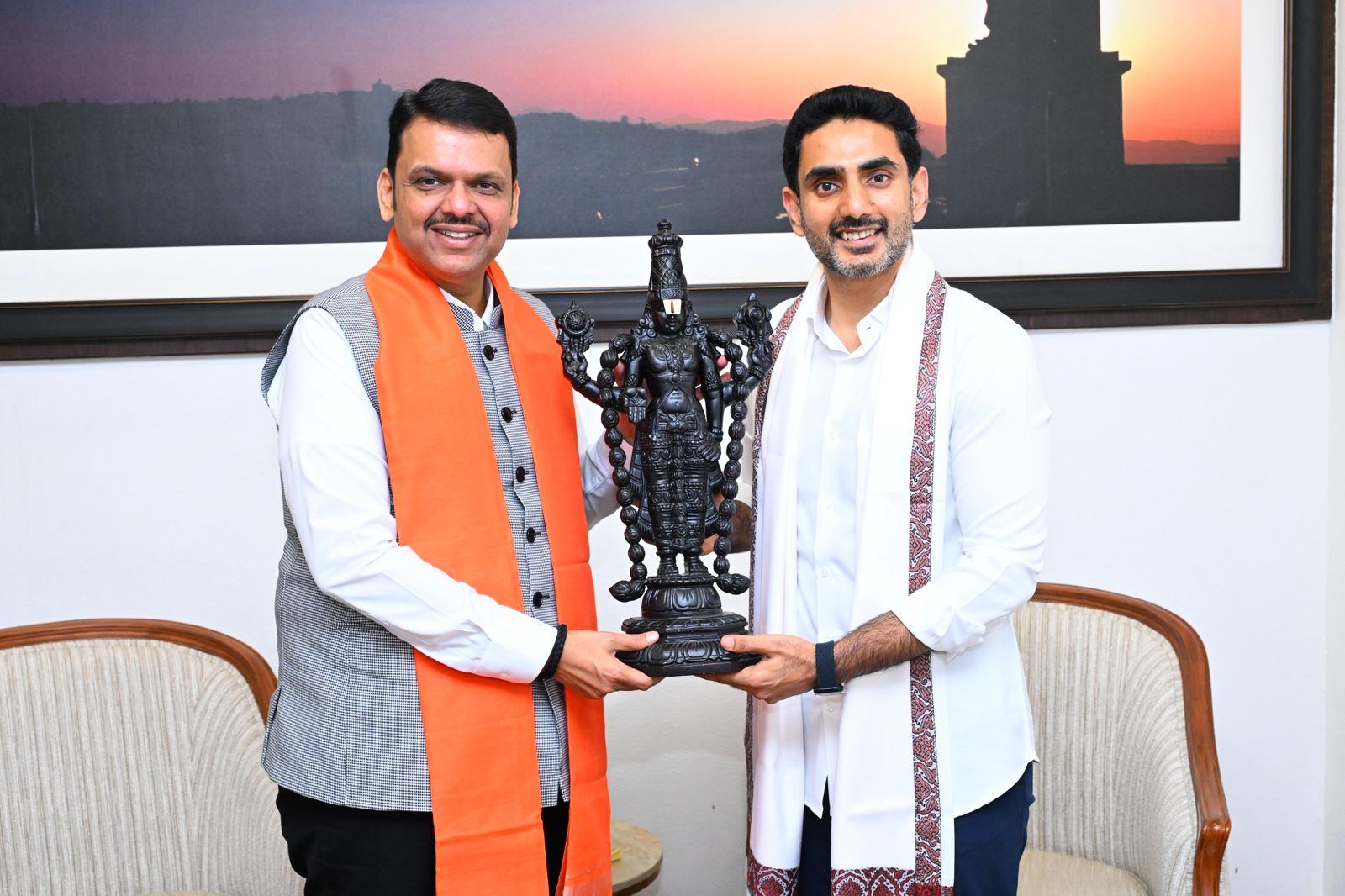 Photos: Nara Lokesh’s ‘Bullet’ & Other Delhi Meet Pics