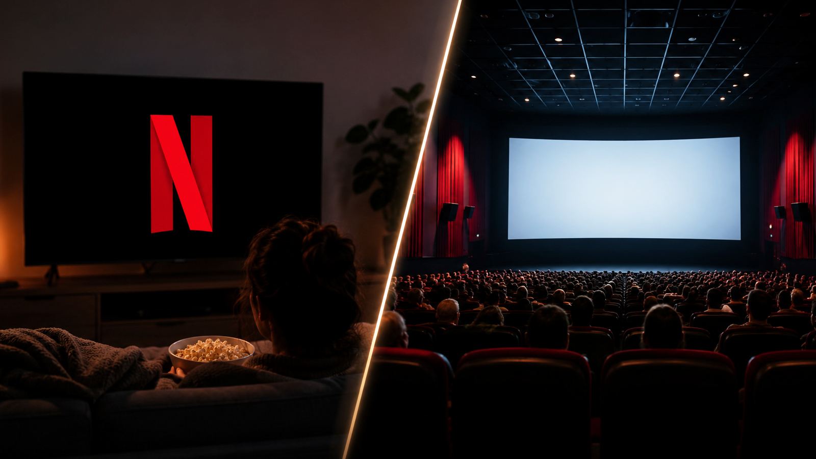 Netflix streaming versus theatres debate