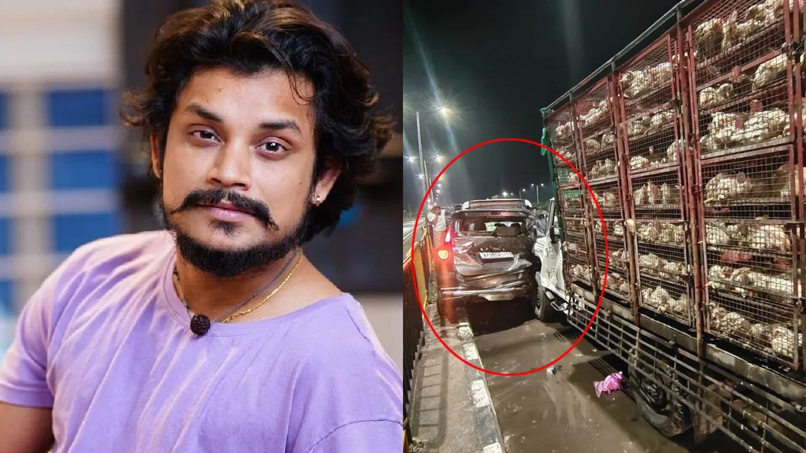 Pandu Master injured in road accident