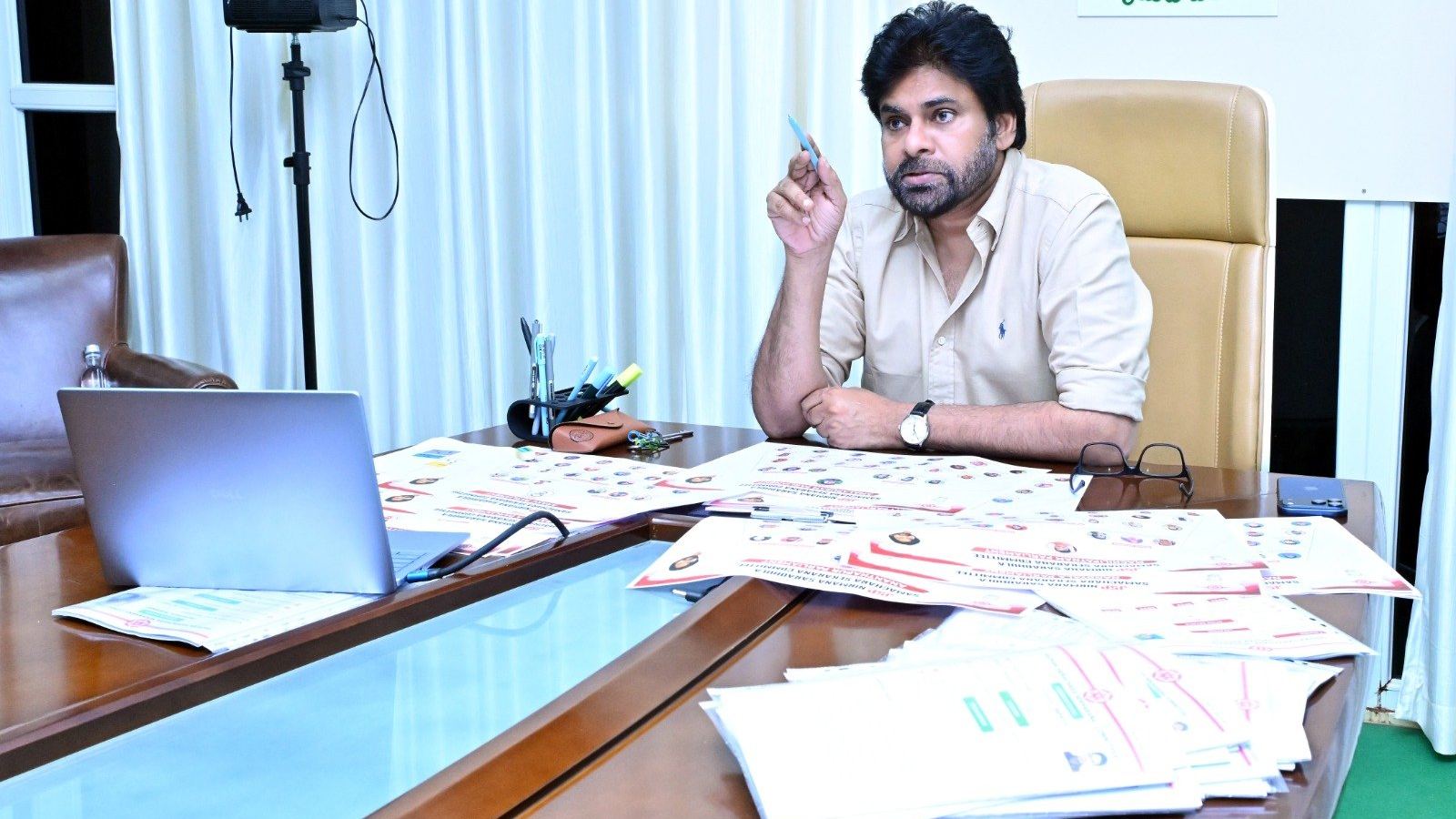 Pawan Kalyan addressing political challenges as Jana Sena works to move beyond caste-based perceptions in Andhra Pradesh politics.
