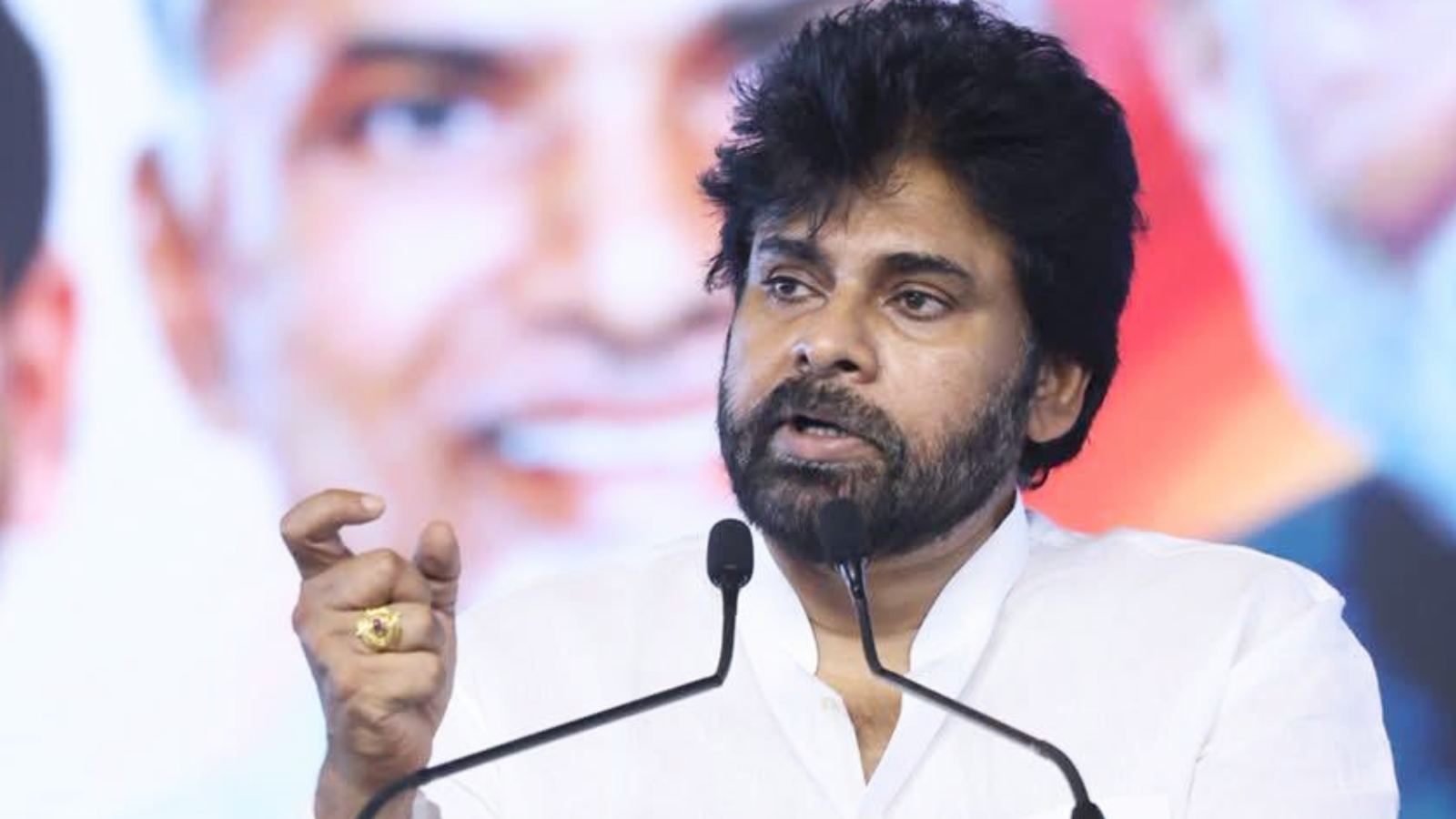 Pawan Kalyan at Tirupati NDA meeting
