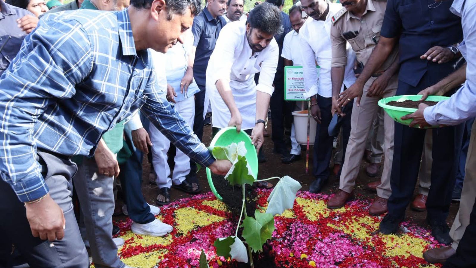 Pawan Kalyan launches seed ball drive