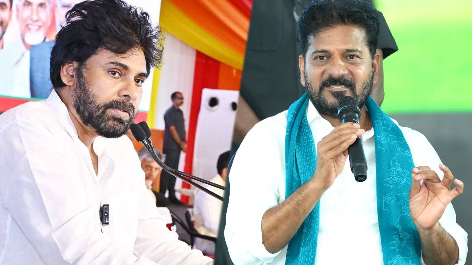 Pawan Kalyan and Revanth Reddy clash