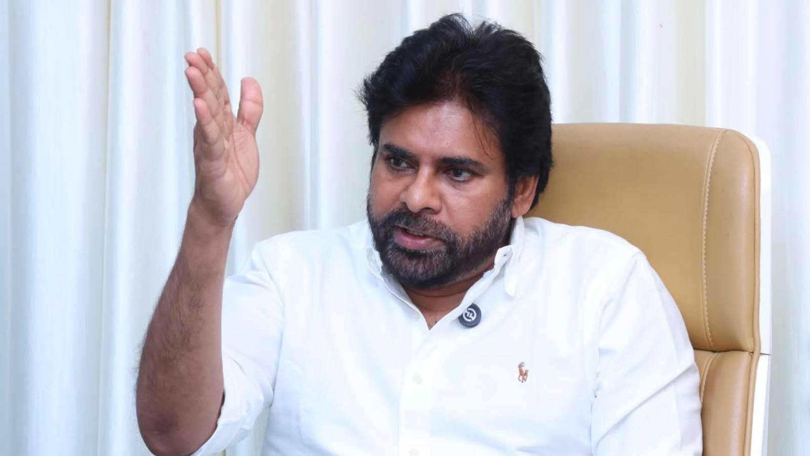 Pawan Kalyan reviews rural tax collection