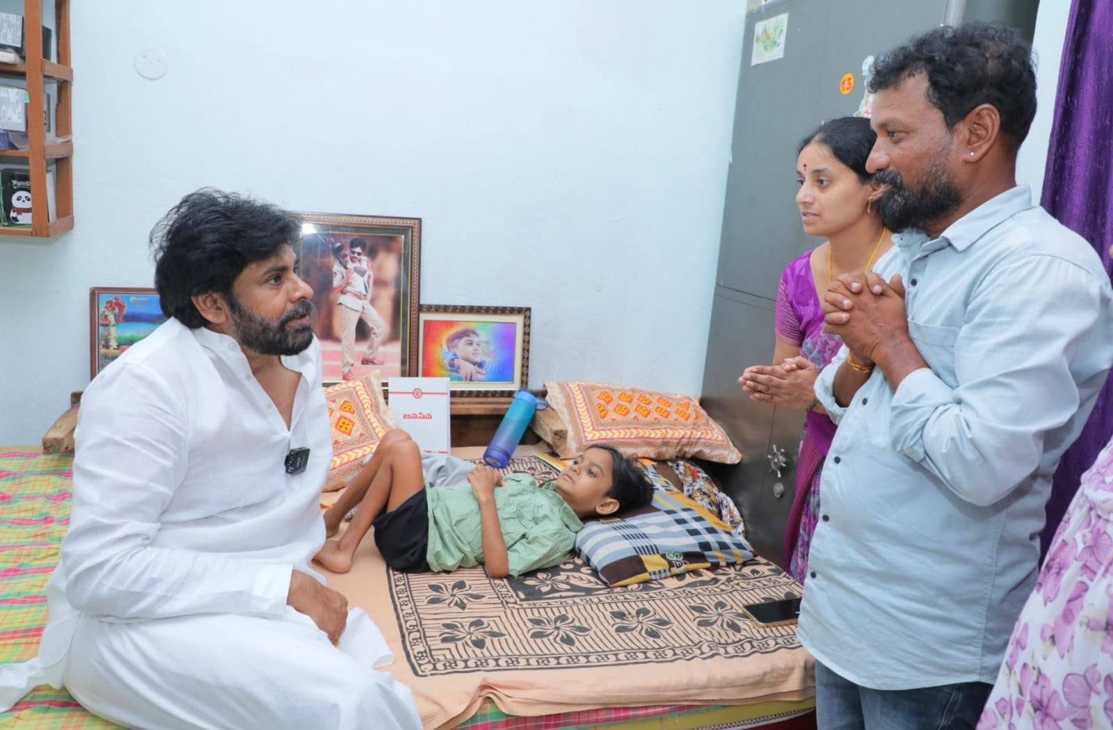 Pawan Kalyan Brings Joy To Young Admirer Today