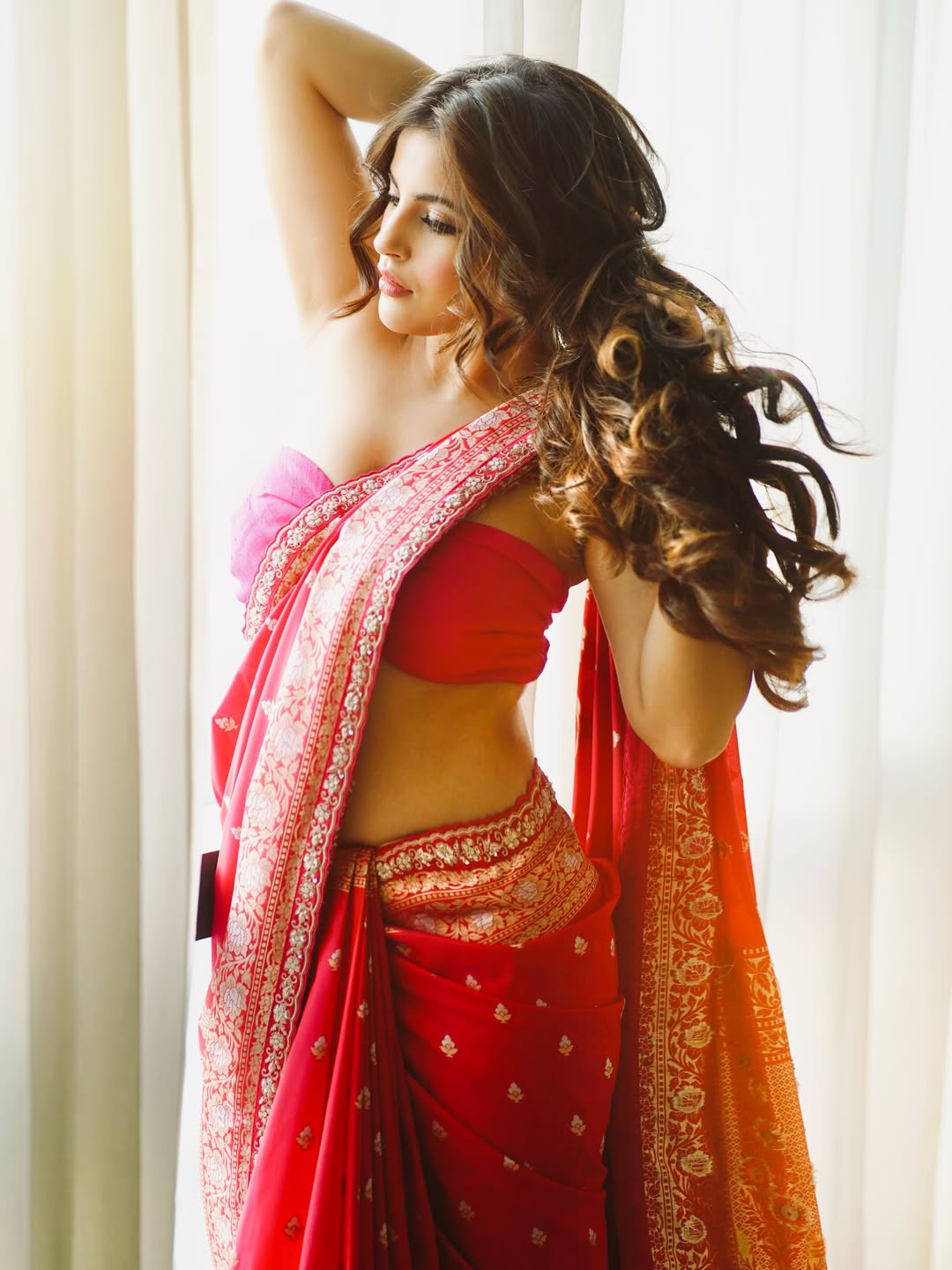 Beautiful Pratibha Choudharry Flaunts Saree Look
