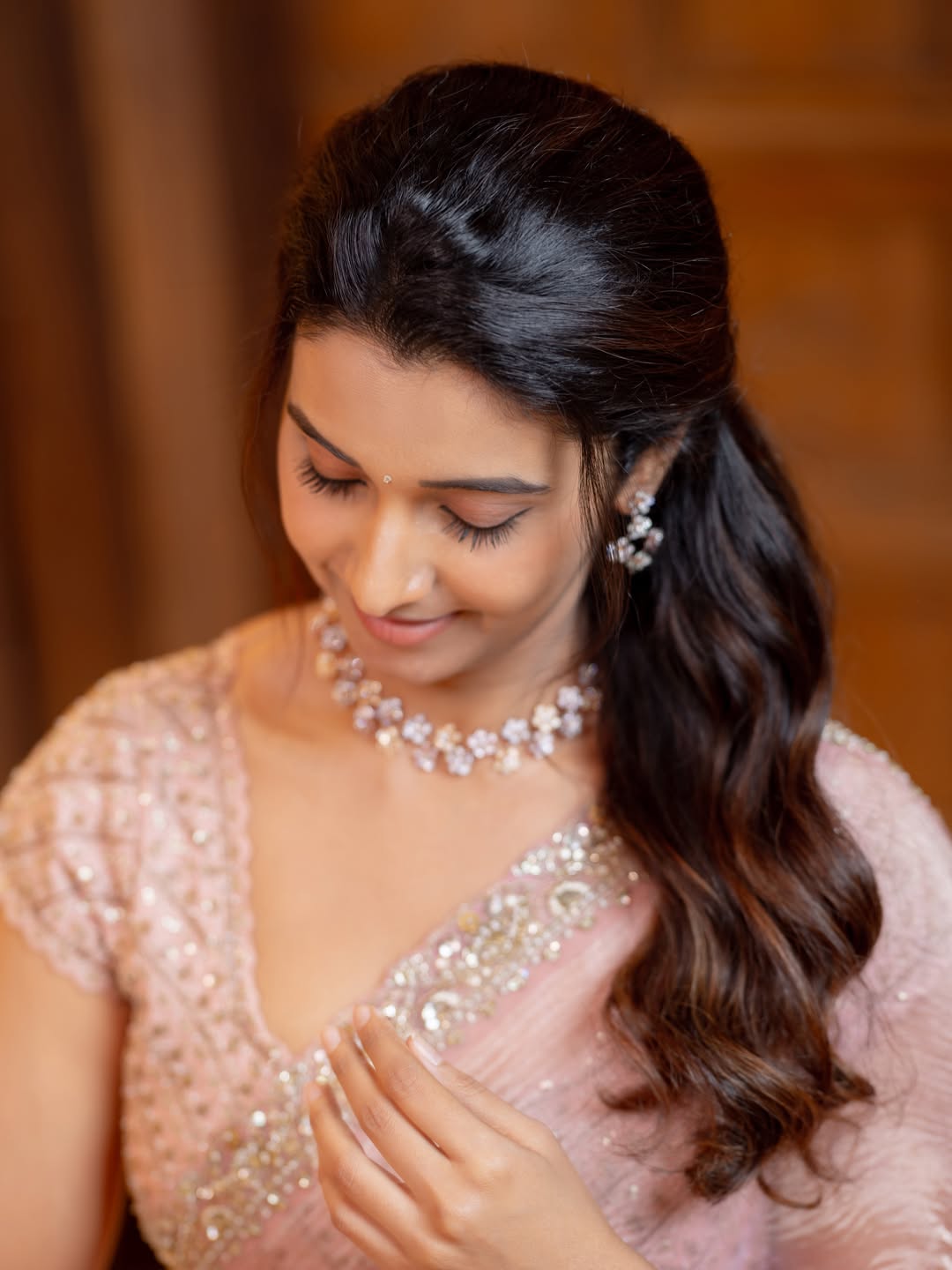 Priya Bhavani Shankar Elegant Saree Portrait Look